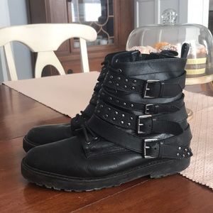 topshop ava platform combat boot